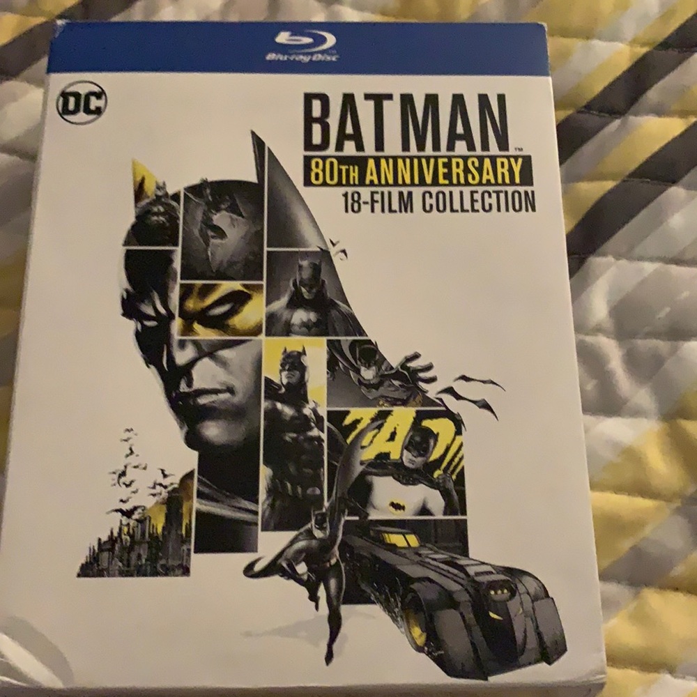 Batman BluRay collection.  The old tv series